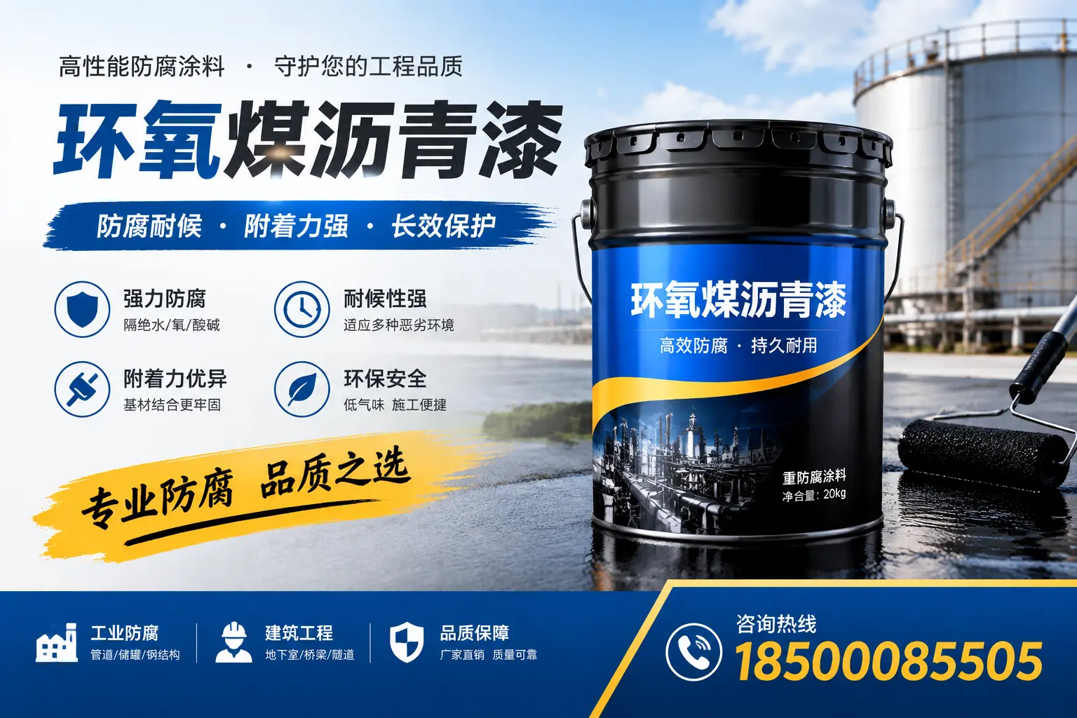 如何选择适合的环氧煤沥青漆?深圳市场选型指南